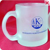Печать на стеклянных кружках